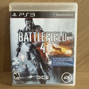 Battlefield 4 (Sony PlayStation 3,‎ 2013) Complete CIB Tested & Working